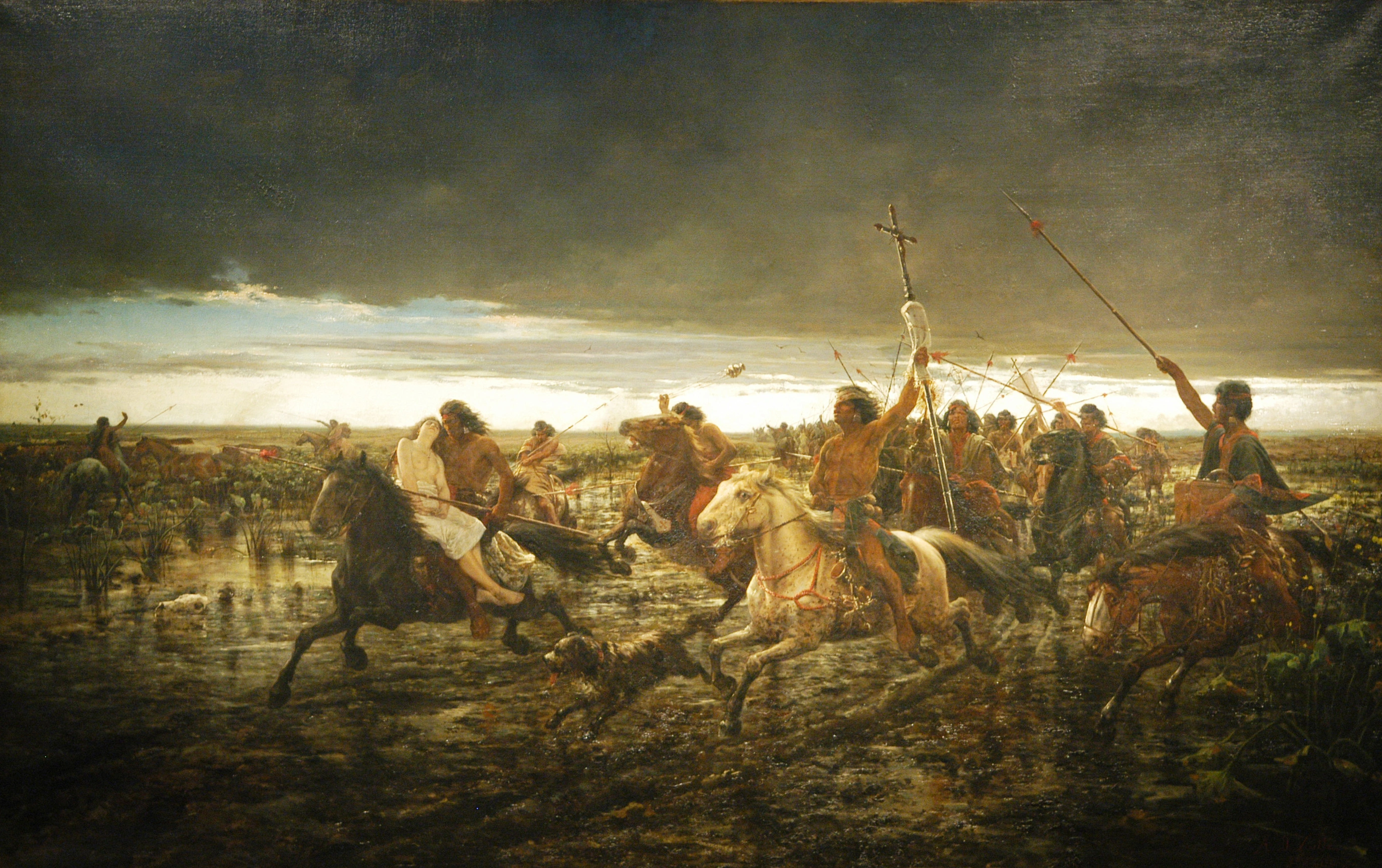 La Vuelta del Malón: Un Ícono del Arte Nacional Argentino