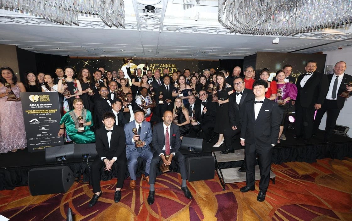 La élite del turismo en Asia y Oceanía brilla en los World Travel Awards 2025